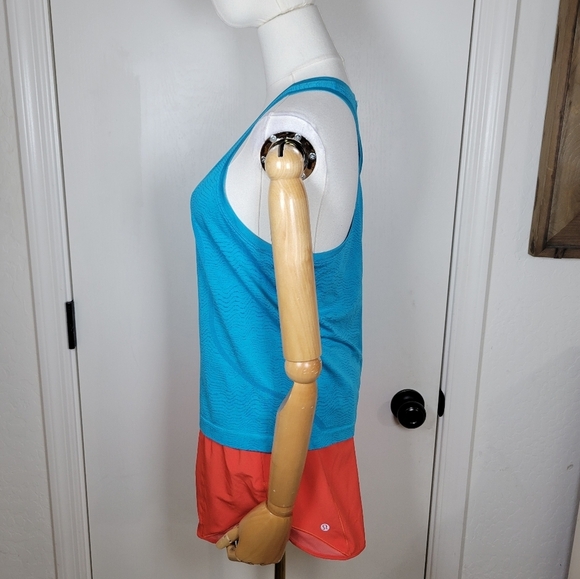 Lululemon Swiftly Tech Racerback Tank Blue Size 8 - Picture 5 of 12